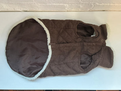 Brown Lightweight Pet Coat Size Large