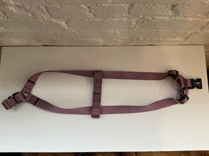 Pink/Black Step-in Harness Size Lg/XL