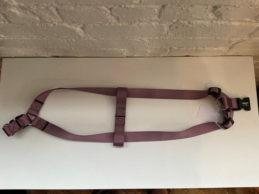Pink/Black Step-in Harness Size Lg/XL