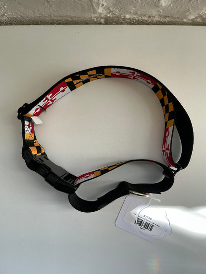 1.5” Wide Maryland Flag Martingale Collar w/ Buckle Medium