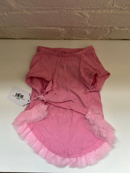 Bunny Kisses & Easter Wishes Pink Easter Dress LARGE