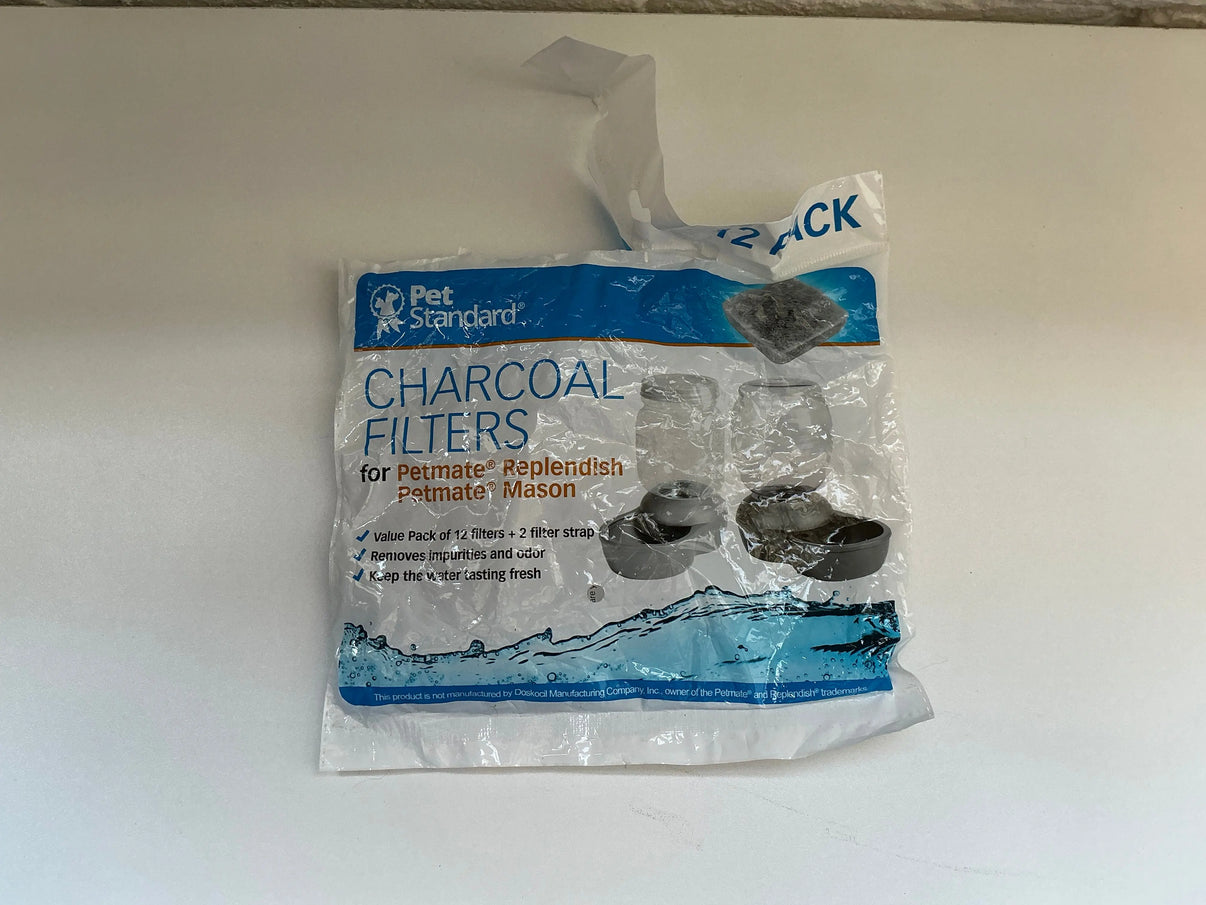 Charcoal Water Filters for Gravity Bowls Indiana Pet Supply