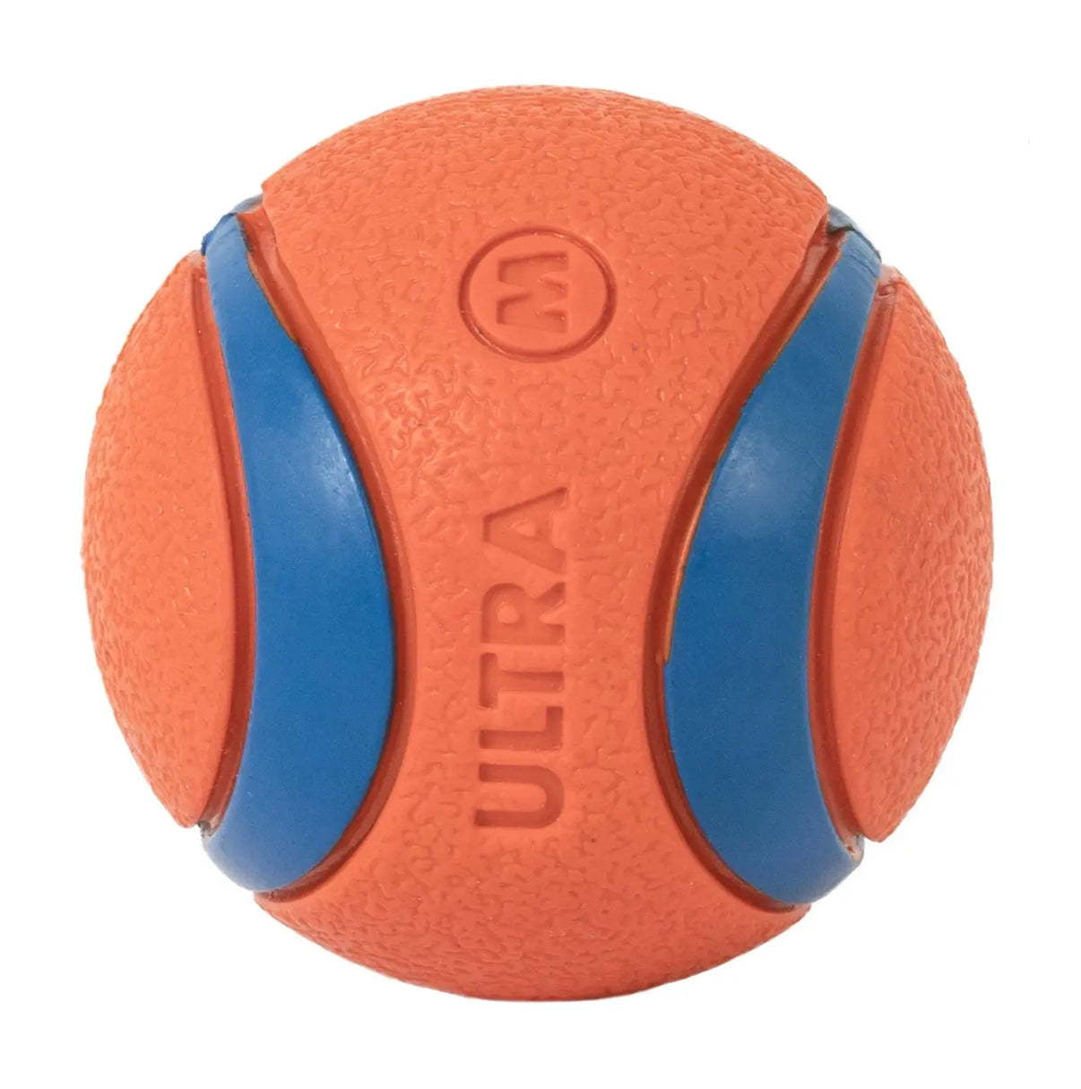 Chuckit! Ultra Ball, Medium 2.5": Dogs 20-60 lb, Pack of 1, Orange & Blue Indiana Pet Supply