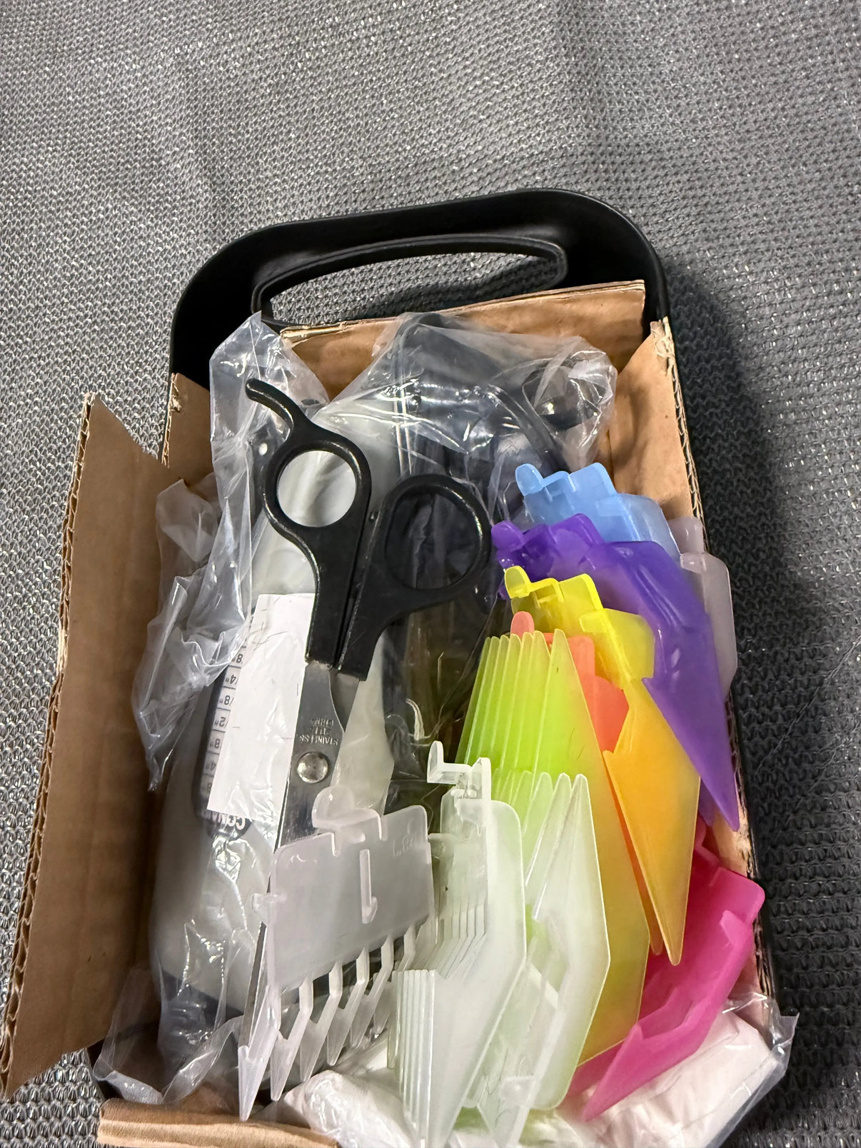 Conair for Men NUMBER CUT 20 Pieces Color Coded Comb Guided Haircut Kit Indiana Pet Supply