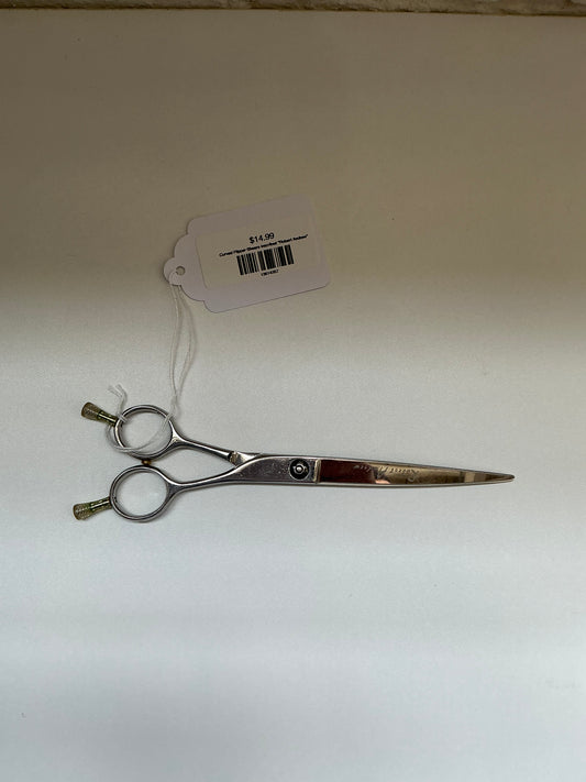 Curved Flipper Shears inscribed "Robert Andrew"
