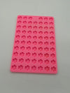 69-Cavity Mini Paw Print , Fish, & Bone Silicone Molds - Small Pet Treat Maker for Dogs & Cats