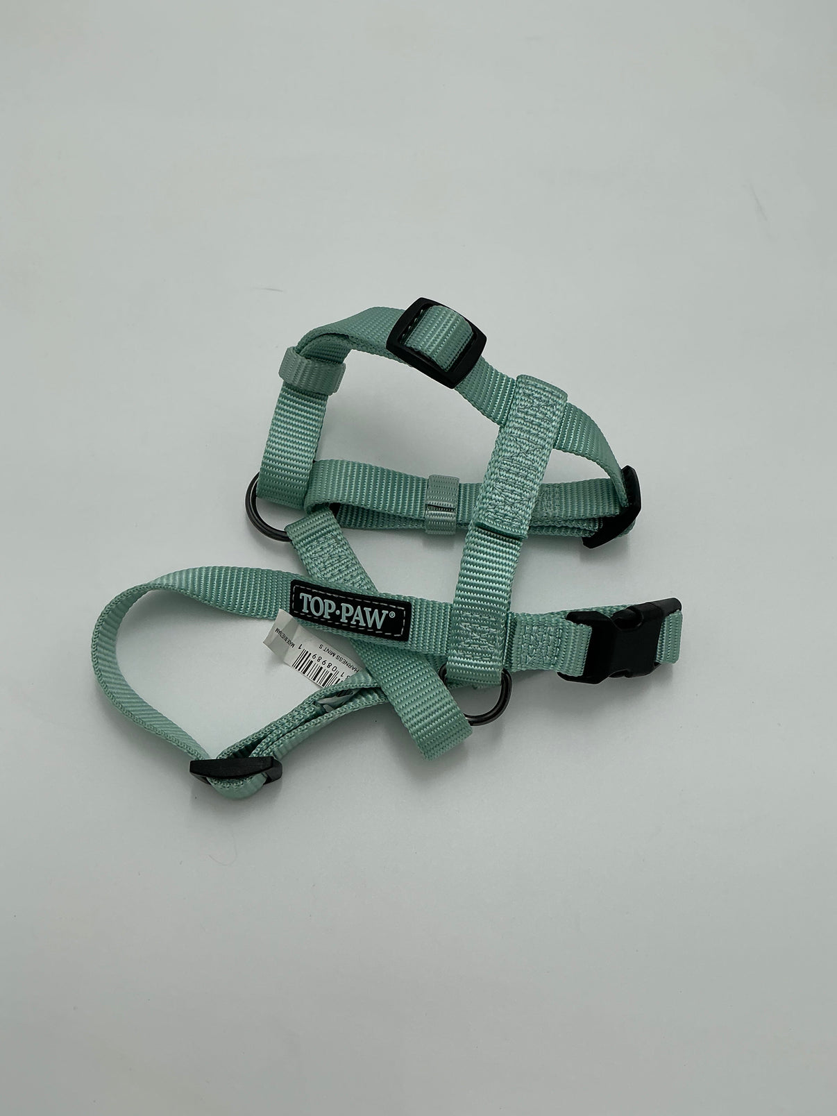 Top Paw Step-In Dog Harness - Small- Mint/Light Blue Indiana Pet Supply
