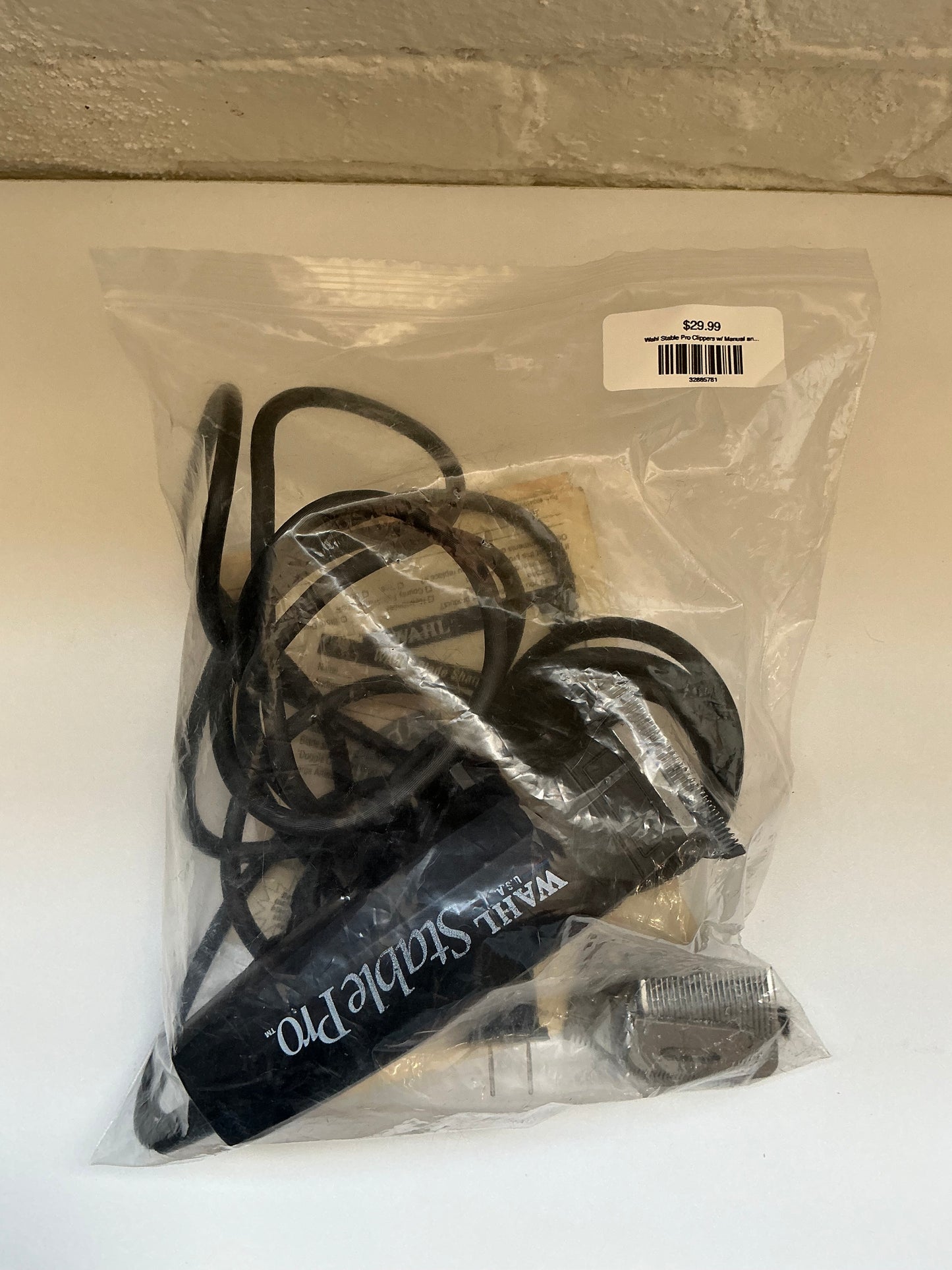 Wahl Stable Pro Clippers w/ Manual and Replacement Blades