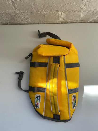 Outward Hound Granby Splash Dog Life Jacket, High-Buoyancy Dog Life Vest for Swimming, Boating, and Water Safety, XS, Yellow