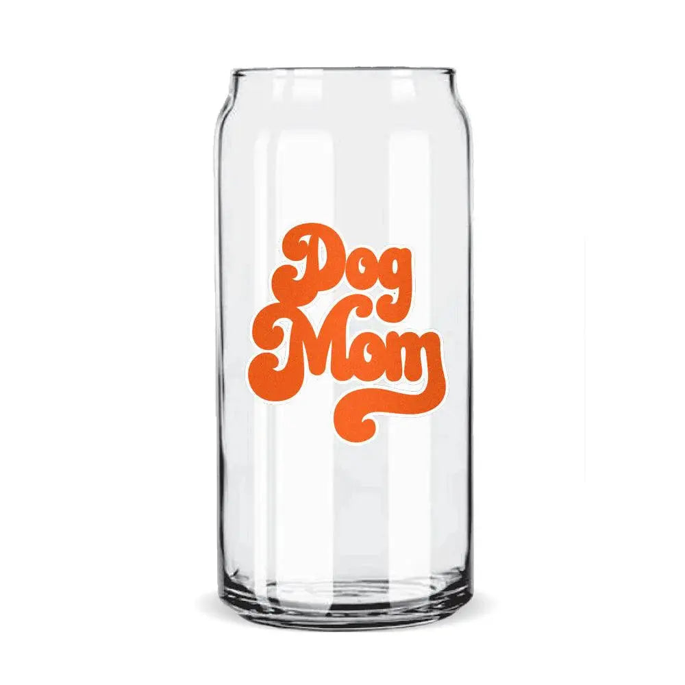 Dog Mom Cold Brew Glass Indiana Pet Supply