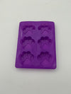 6-Cavity Paw Print Silicone Mold - Flexible Baking & Ice Tray for Homemade Dog Treats