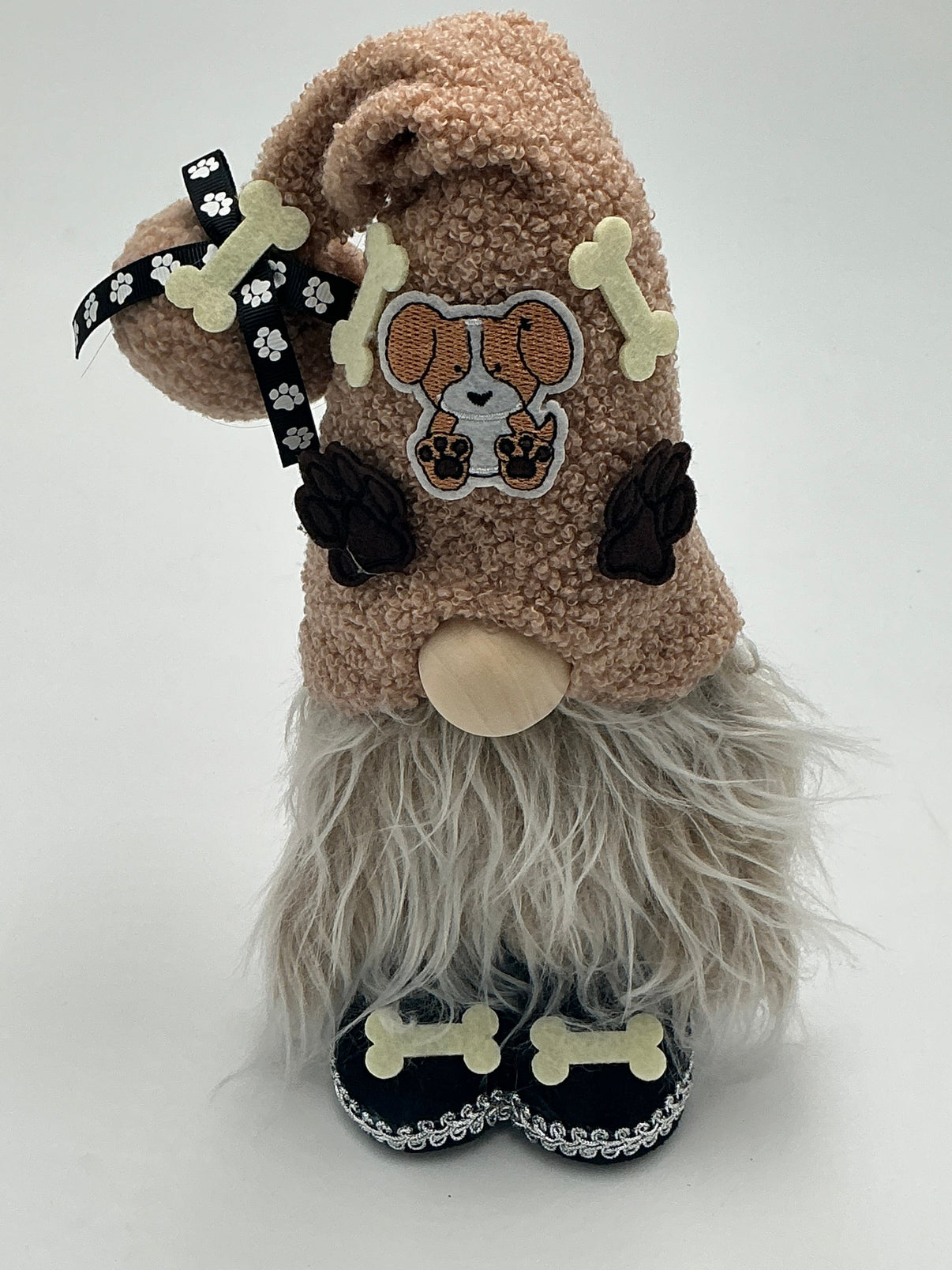 Handcrafted Dog Lover Gnome Decor – 11.5” Tall Indiana Pet Supply