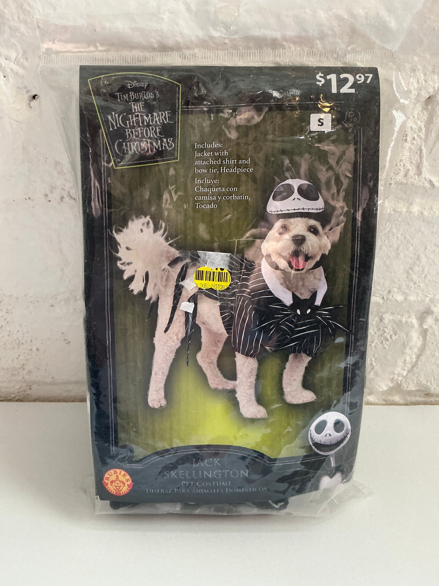 The Nightmare Before Christmas Size Small Dog Costume