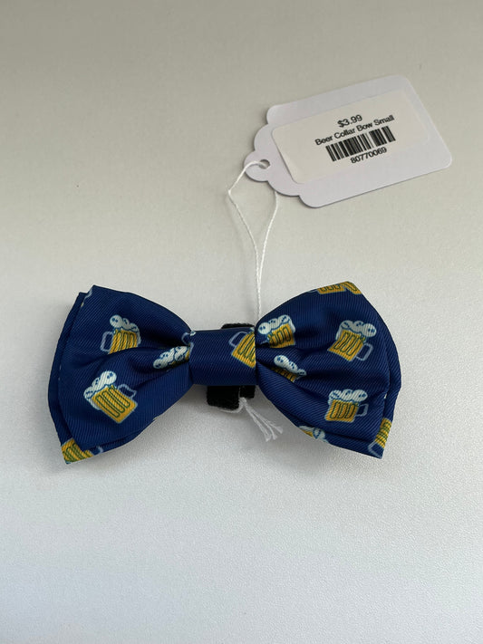 Beer Collar Bow Small