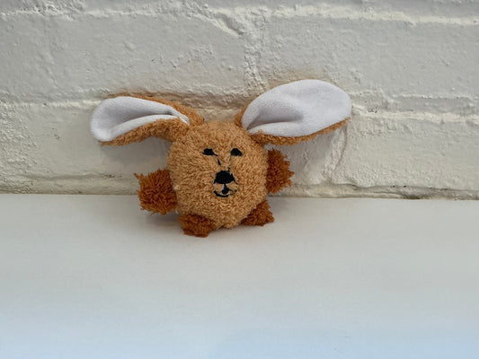 AKC Pet Brands Inc. Fluffy Rabbit Ball Dog Toy