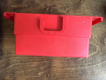 Kennel Gear, Supply Caddy with Small Table Mount - Red