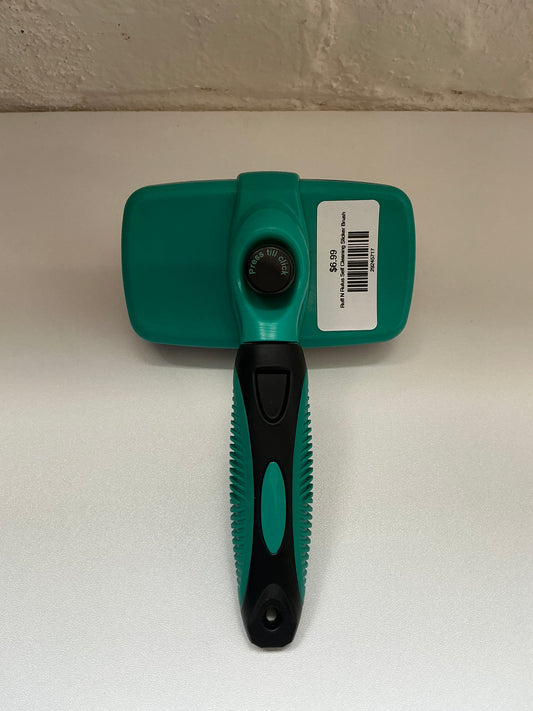 Ruff N Rufus Self Cleaning Slicker Brush
