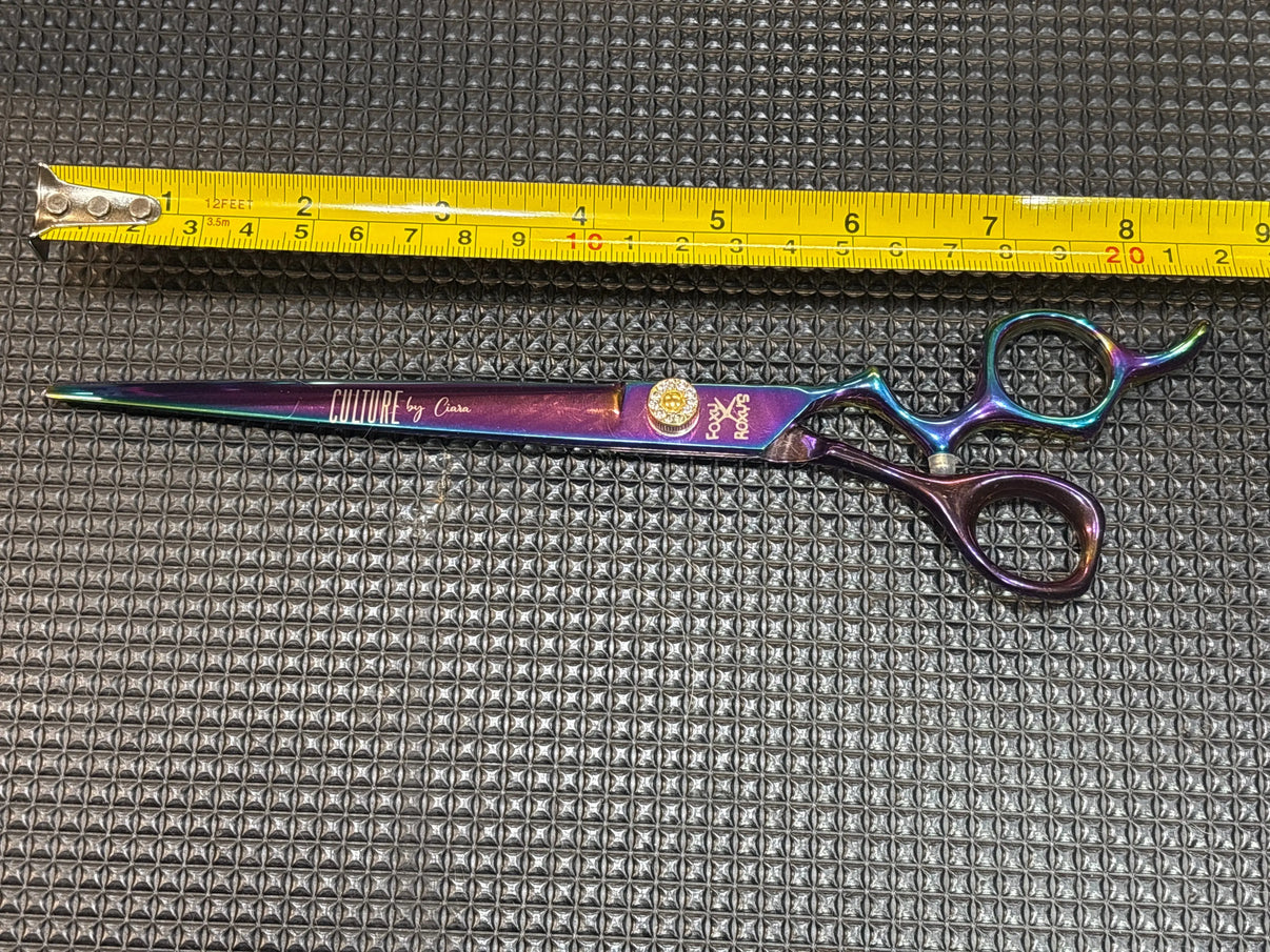 Foxy Roxy Culture 8" Straight Shears by Ciara Indiana Pet Supply
