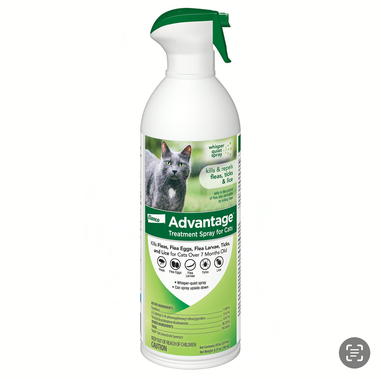 Advantage Cat Treatment Spray 12oz