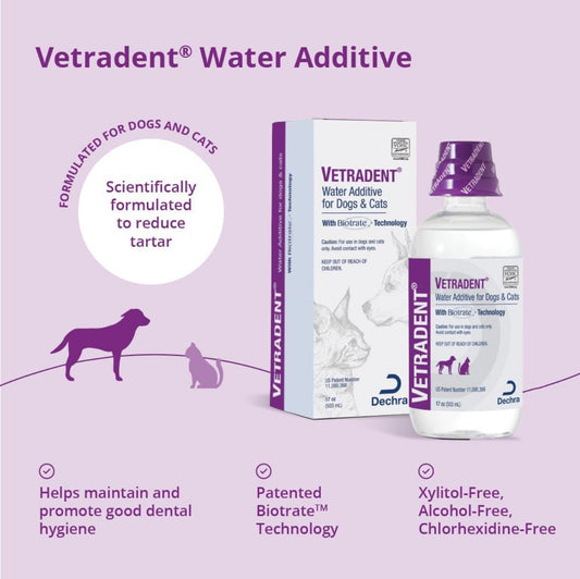 Vetradent 17 oz Water Additive