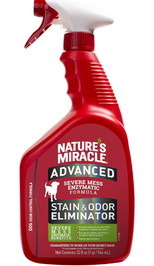 Nature’s Miracle Advanced Stain and Odor Eliminator Dog