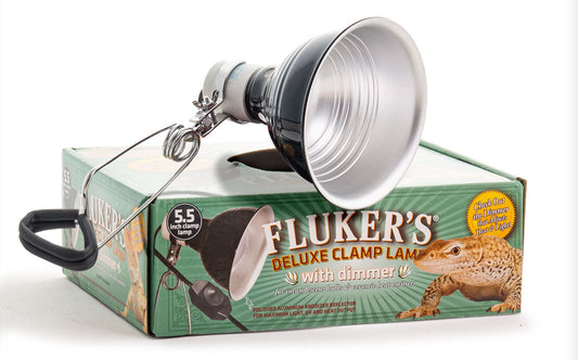 Fluker's Repta Clamp Lamp with Dimmer - the ultimate solution to keeping your animals warm and content in their habitats