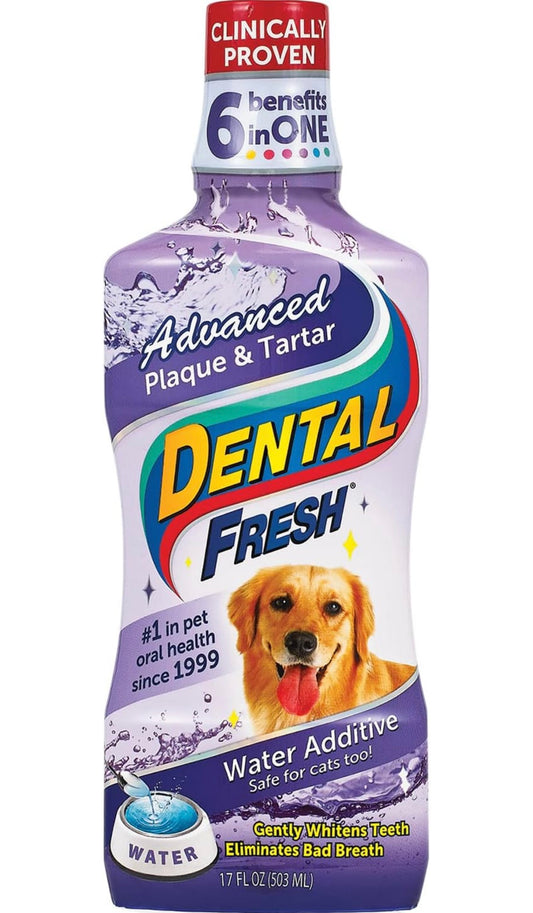 Dental Fresh Advanced Plaque and Tartar Water Additive