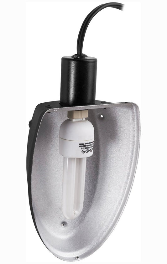 Zilla Fixture Low Profile G9 Reptile Terrarium Lamp Fixture, Single