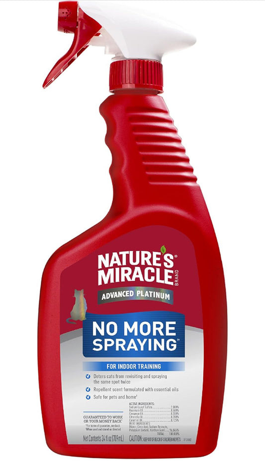 Nature's Miracle Advanced Platinum No More Spraying
