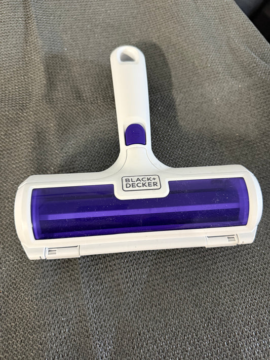 BLACK+DECKER Reusable Pet Hair Remover & Fur Lint Roller for Fabric Couches or Car Seats