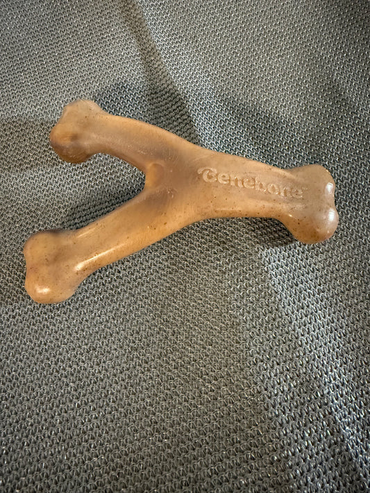 Benebone Wishbone Durable Dog Chew Toy- Medium