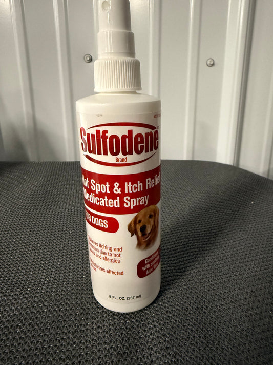 Sulfodene Hot Spot & Itch Relief Medicated Spray for Dog 8oz