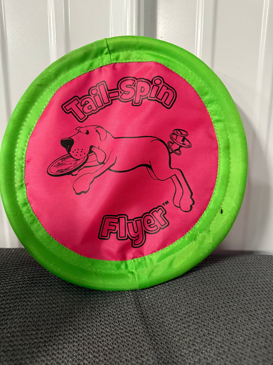 Chuckit! Petmate Booda Tail-Spin Flyer Floating Dog Frisbee, Multi, 10-Inch