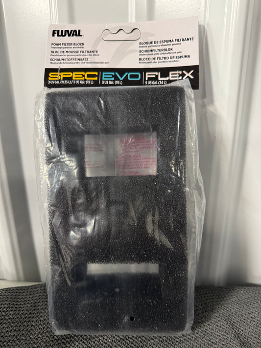 Fluval Flex Foam Filter Block, Replacement Aquarium Filter Media