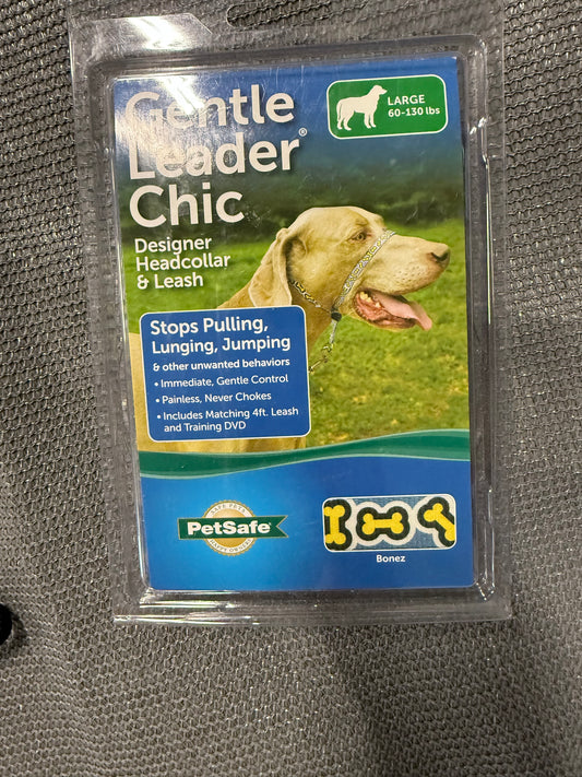 Petsafe Gentle Leader Chic- Bonez LG DISCONTINUED
