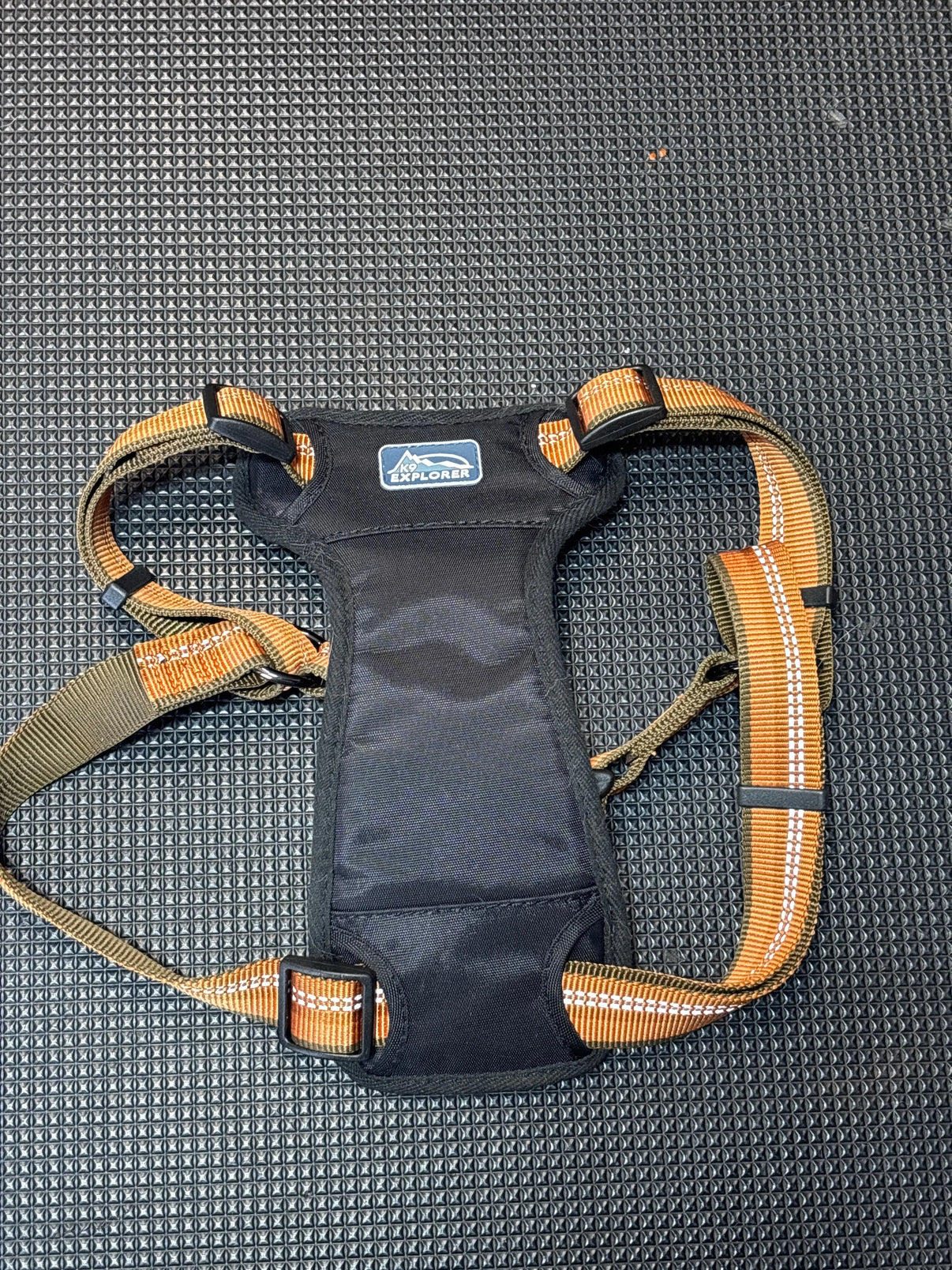 K9 Explorer Brights Reflective Front Connect Harness, Desert, Medium Indiana Pet Supply