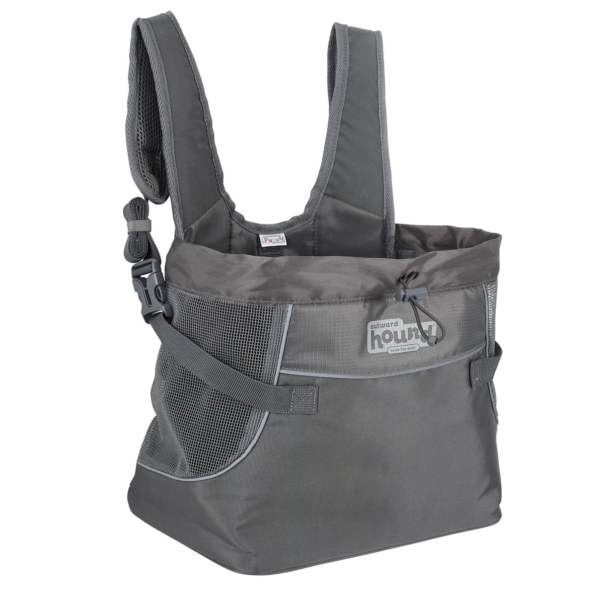 Outward Hound PupPak Dog Front Carrier Grey