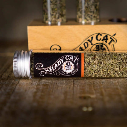 Organic Catnip & Valerian Blend Tube SHADY CAT SOCIAL CLUB