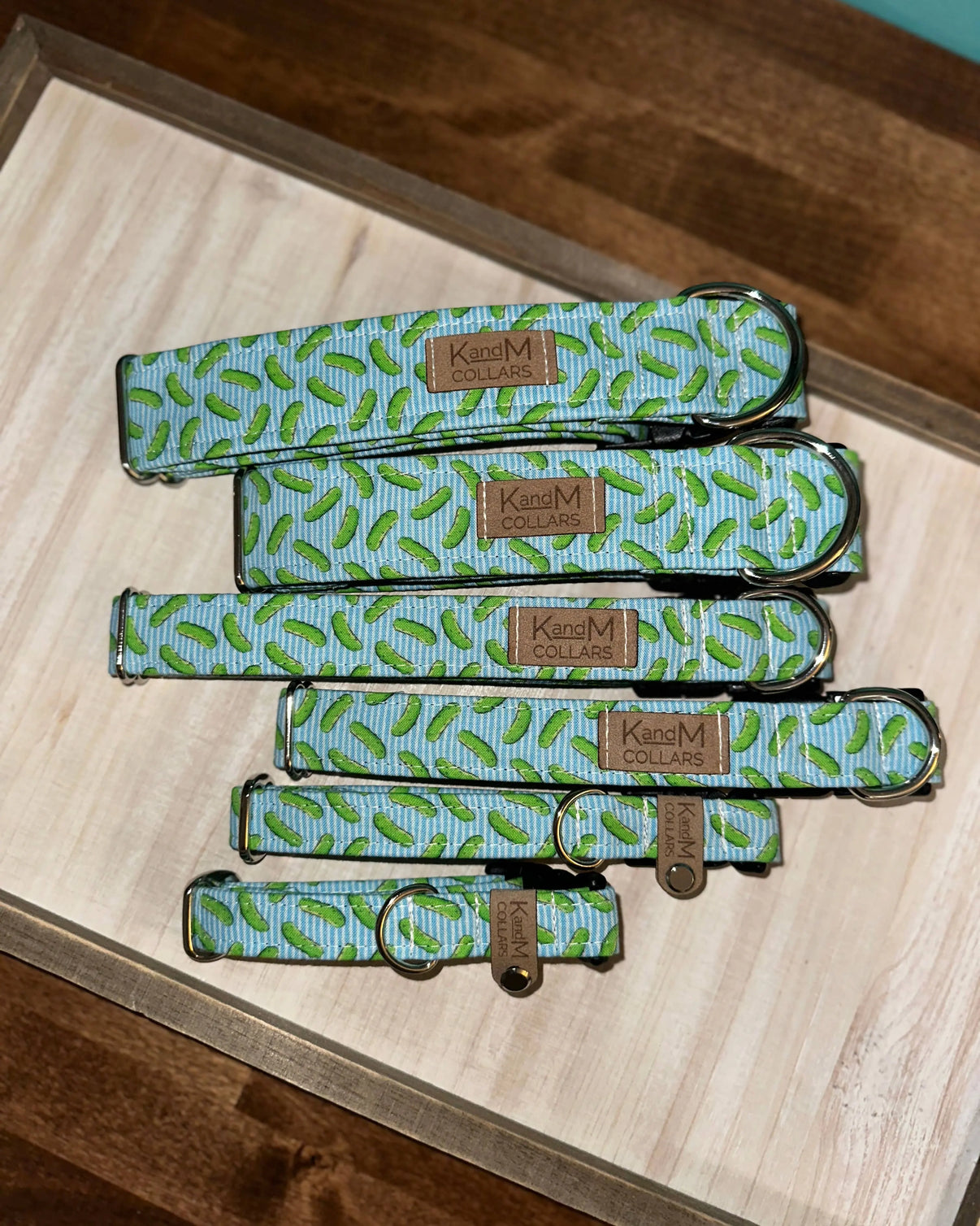 Pickles Dog Collar, K and M Collars K and M Collars, LLC