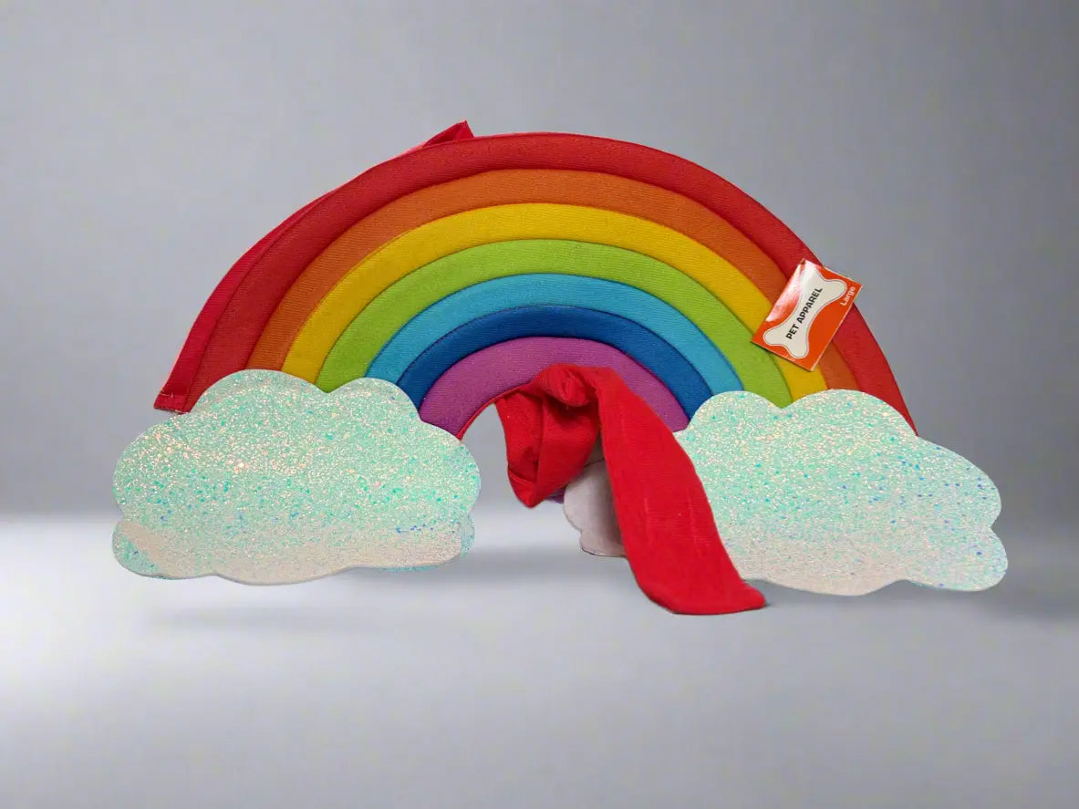 Rainbow Dog Costume- LG Indiana Pet Supply