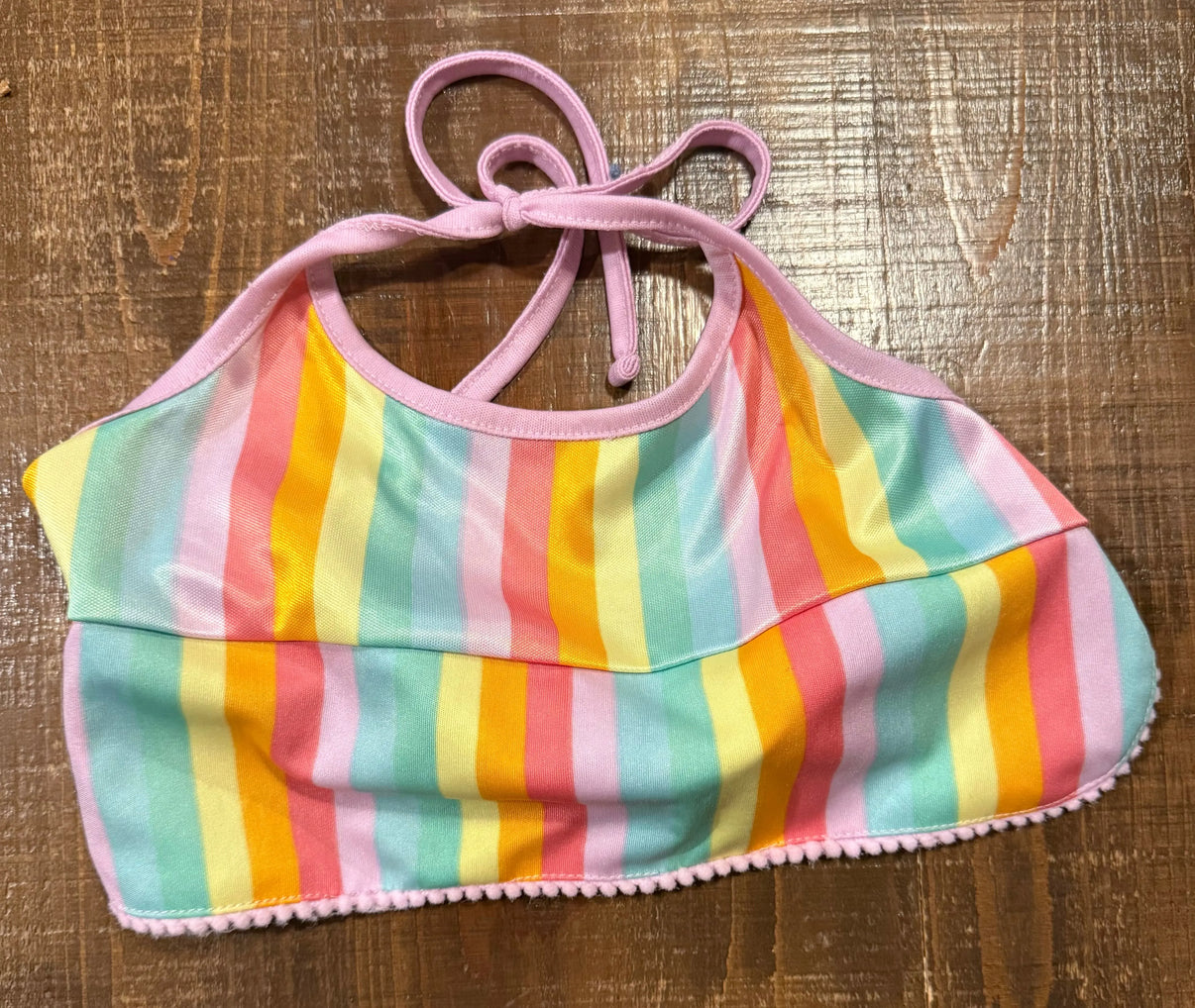Rainbow Striped Dog Bikini- LG Indiana Pet Supply