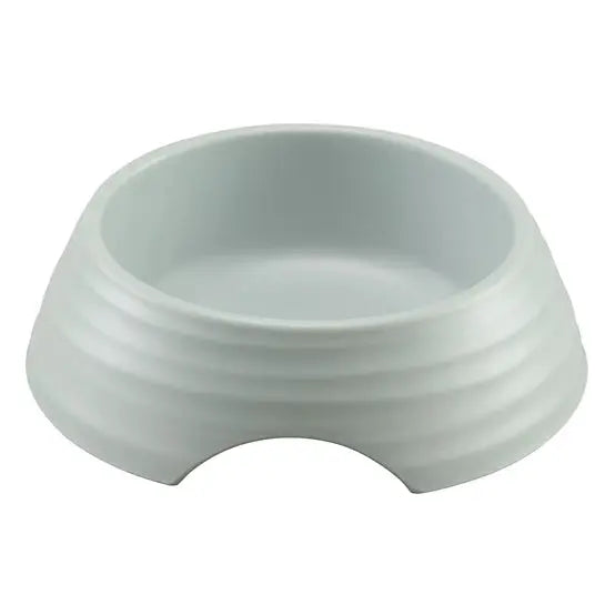 Retriever Retro Melamine Bowl Anti-Slip 25.6 fl oz-Grey Indiana Pet Supply