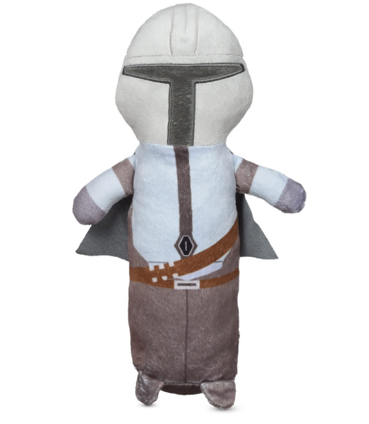 Star Wars Mandalorian: 9" Mando Bobo Plush Squeaker Toy