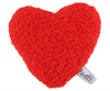 Midlee Plush Red Heart Valentine's Day Dog Toy- Assorted Sizes
