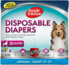 Simple Solution Disposable Female Diapers -30 Count