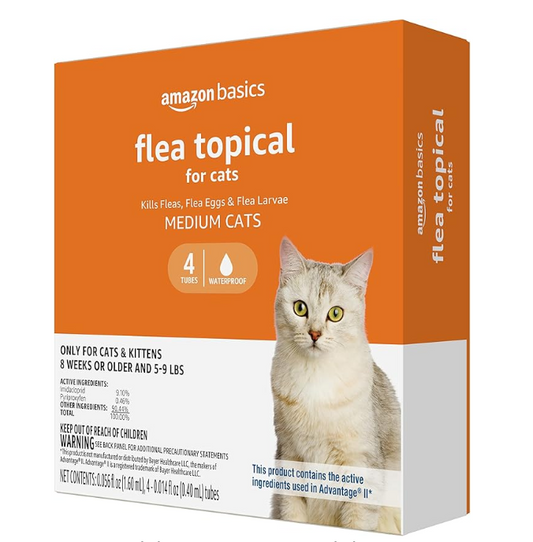 Amazon Basics Flea Topical for Cats
