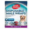 Simple Solution Disposable Male Wraps -30 Count