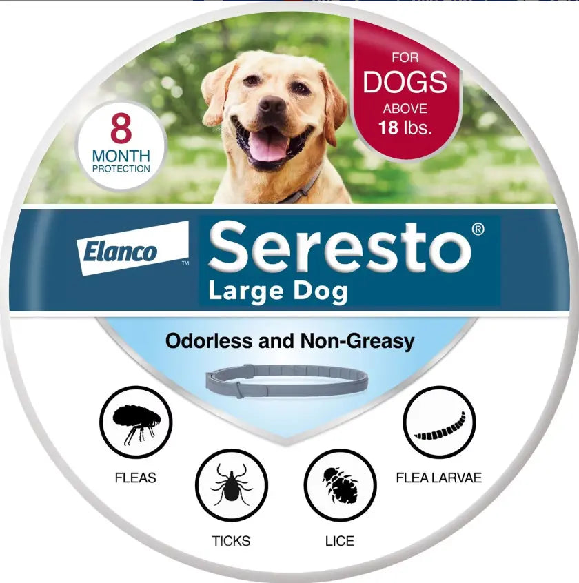 Seresto Flea and Tick Collar For Dogs Indiana Pet Supply