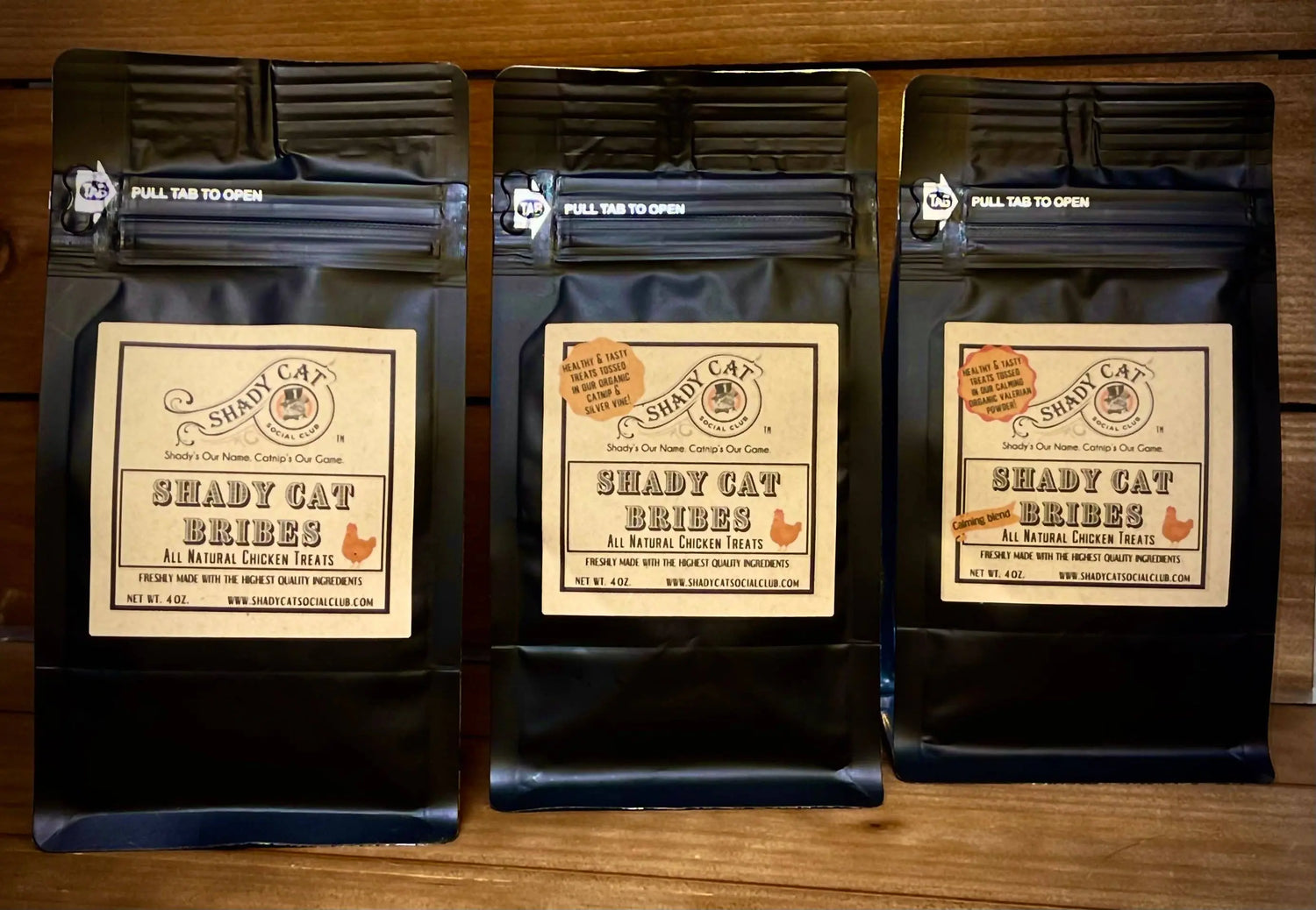 Shady Cat Bribes - Cat Treats SHADY CAT SOCIAL CLUB