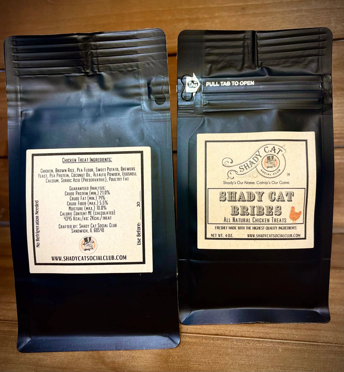 Shady Cat Bribes - Cat Treats SHADY CAT SOCIAL CLUB